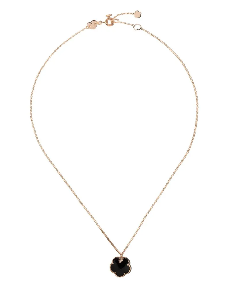 Pasquale Bruni 18kt 'Petit Joli' Rotgoldhalskette mit Diamanten - Rosa Rosa