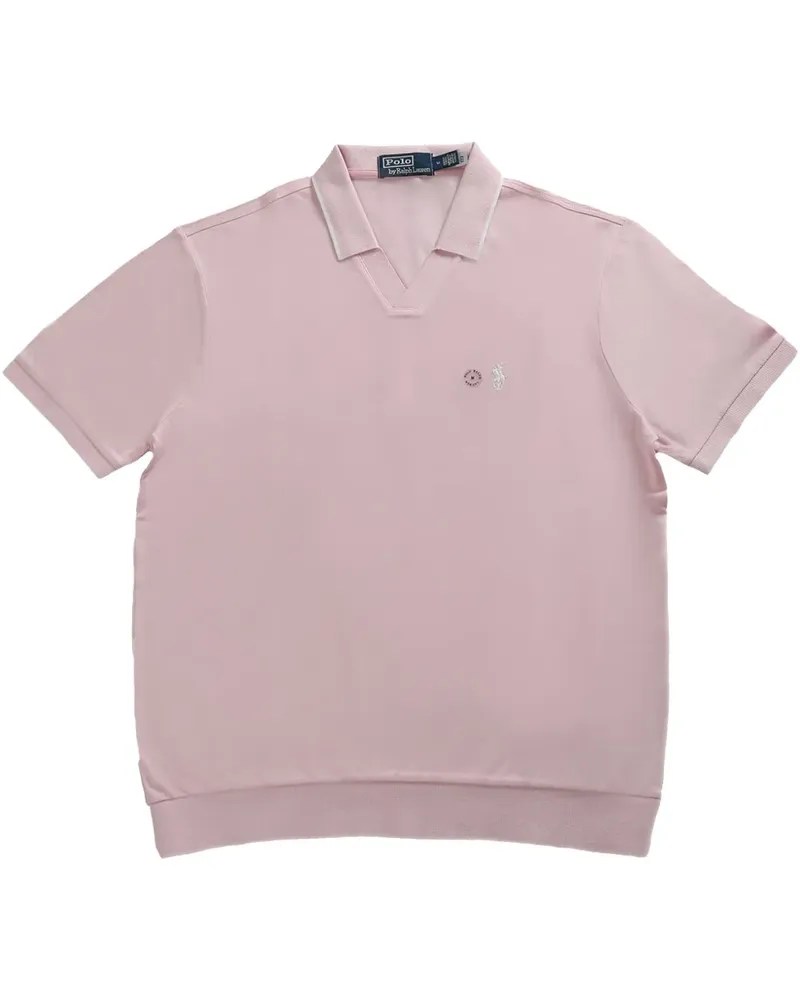 Ralph Lauren T-Shirt mit Polo Pony - Rosa Rosa