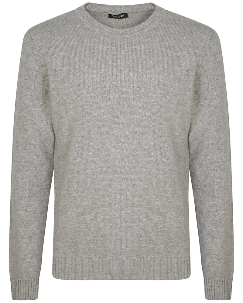 CENERE GB Pullover mit Rundhalsausschnitt - Grau Grau