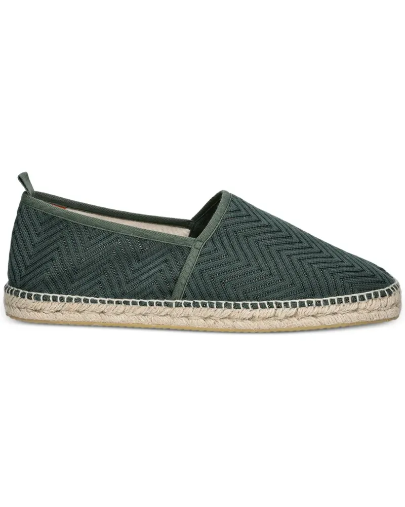 Missoni Espadrilles mit Fischgrätenmuster - Grün Grün