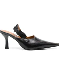 Our Legacy Spitze Slingback-Mules Schwarz