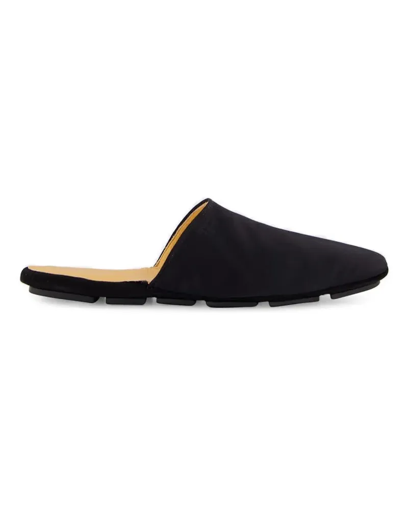 Tom Ford flat leather slippers - Schwarz Schwarz