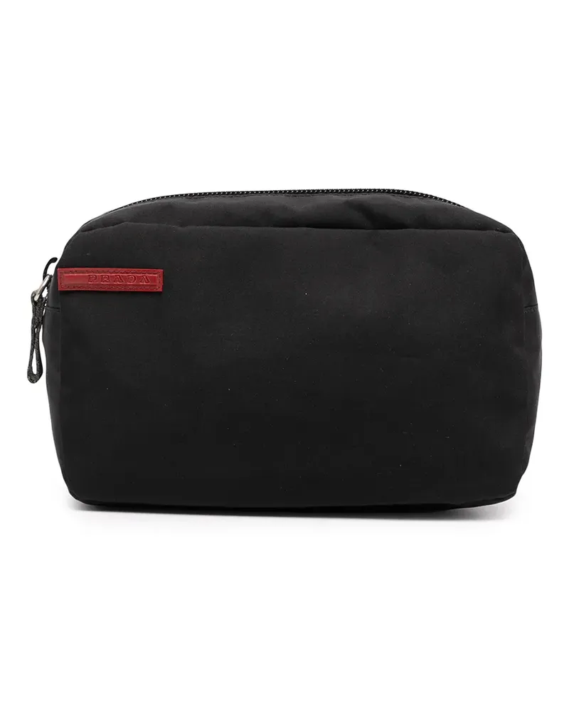 Prada Sport Kosmetiktasche mit Reißverschluss - Schwarz Schwarz