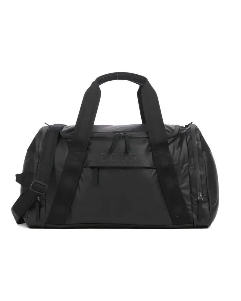 HUGO BOSS Reisetasche mit Logo-Prägung - Schwarz Schwarz