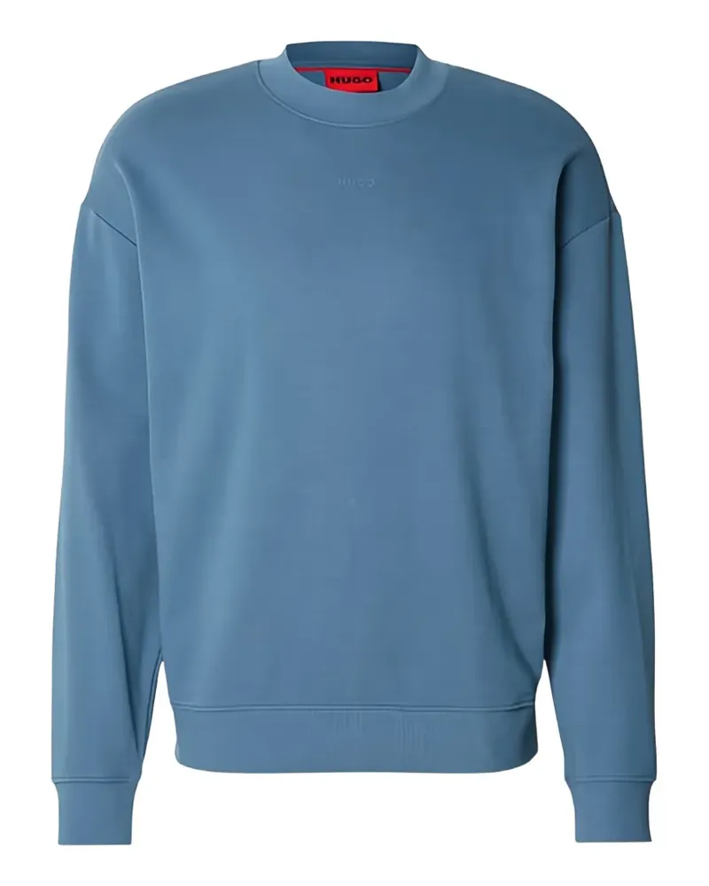 HUGO BOSS Sweatshirt mit Rundhalsausschnitt - Blau Blau