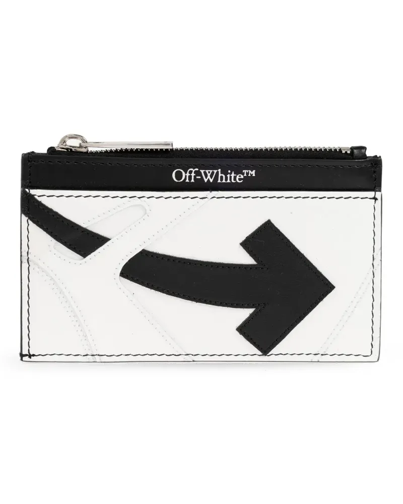 OFF-WHITE Out of Office Portemonnaie Weiß
