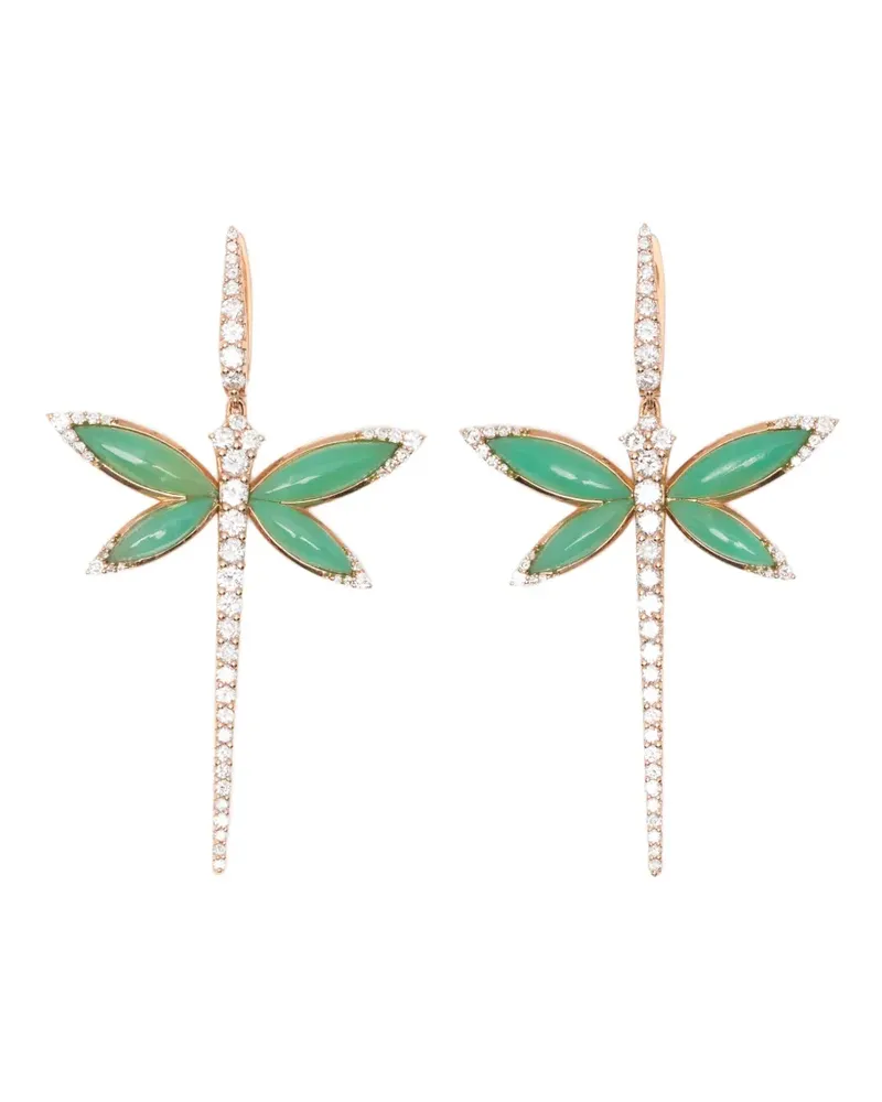 ANAPSARA Dragonfly diamond earrings - Rosa Rosa
