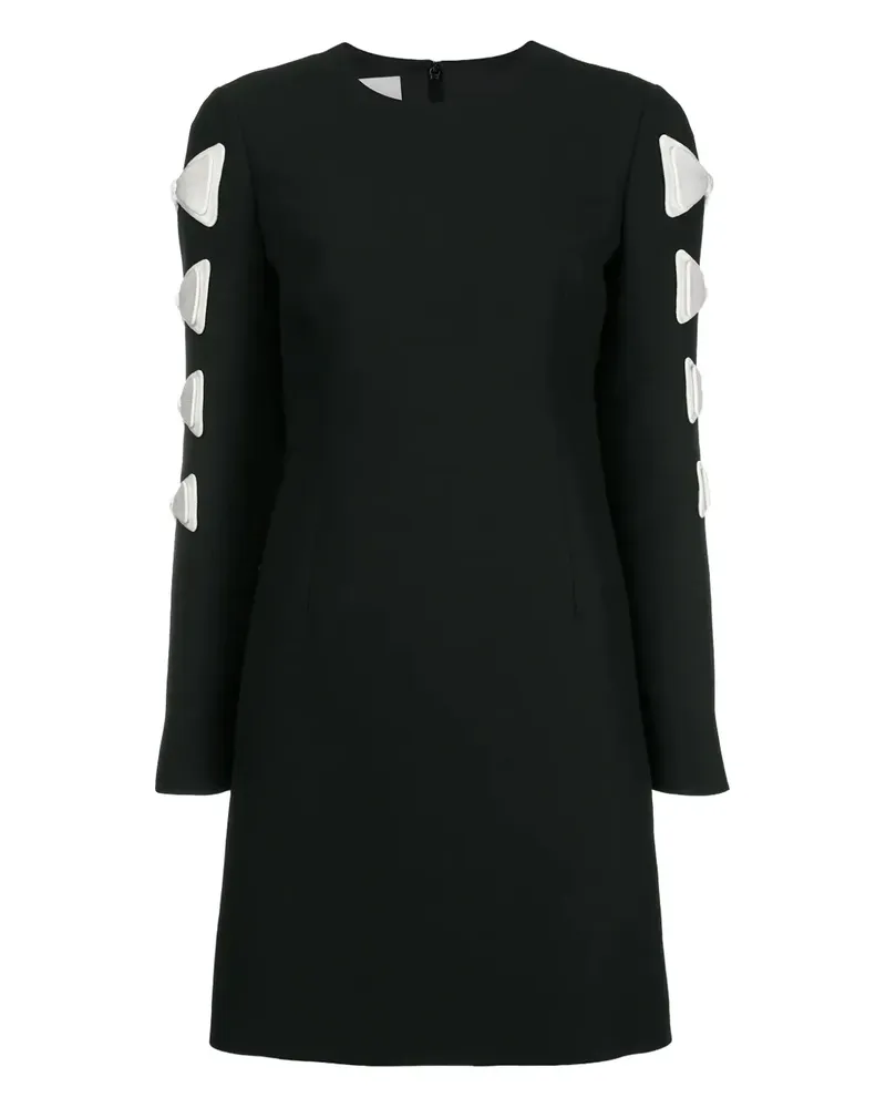 Valentino Garavani Minikleid mit Schleife - Schwarz Schwarz