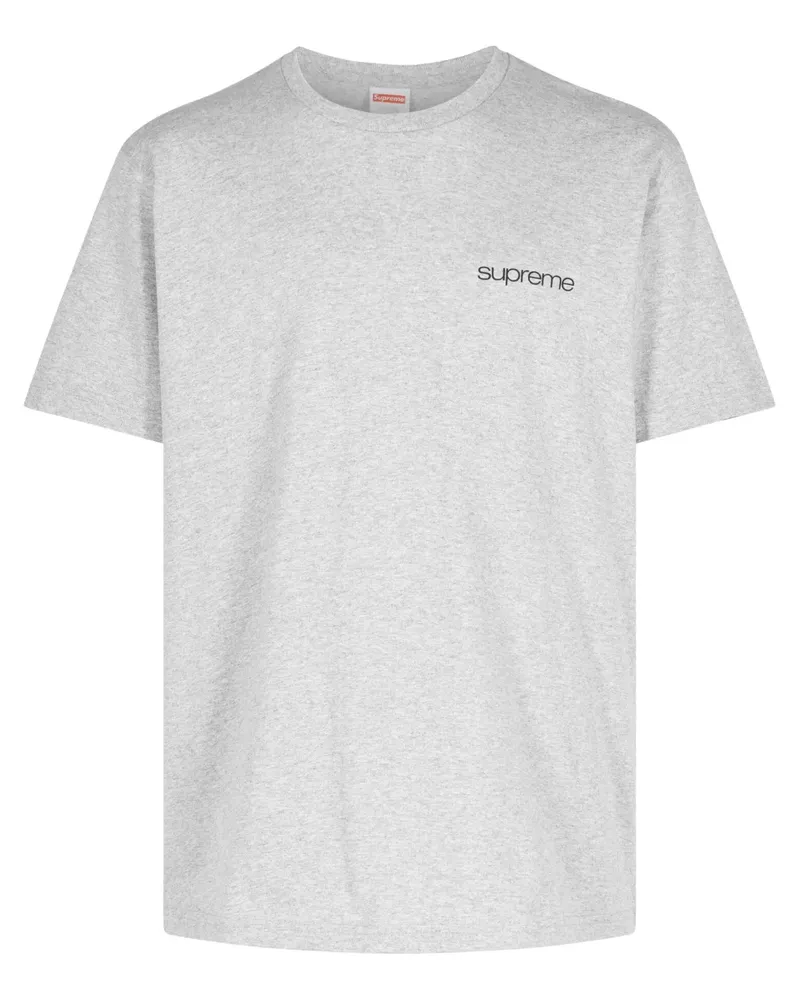 Supreme Being T-Shirt mit Logo-Print - Grau Grau