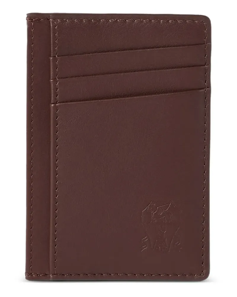 Brunello Cucinelli Klassisches Kartenetui - Braun Braun