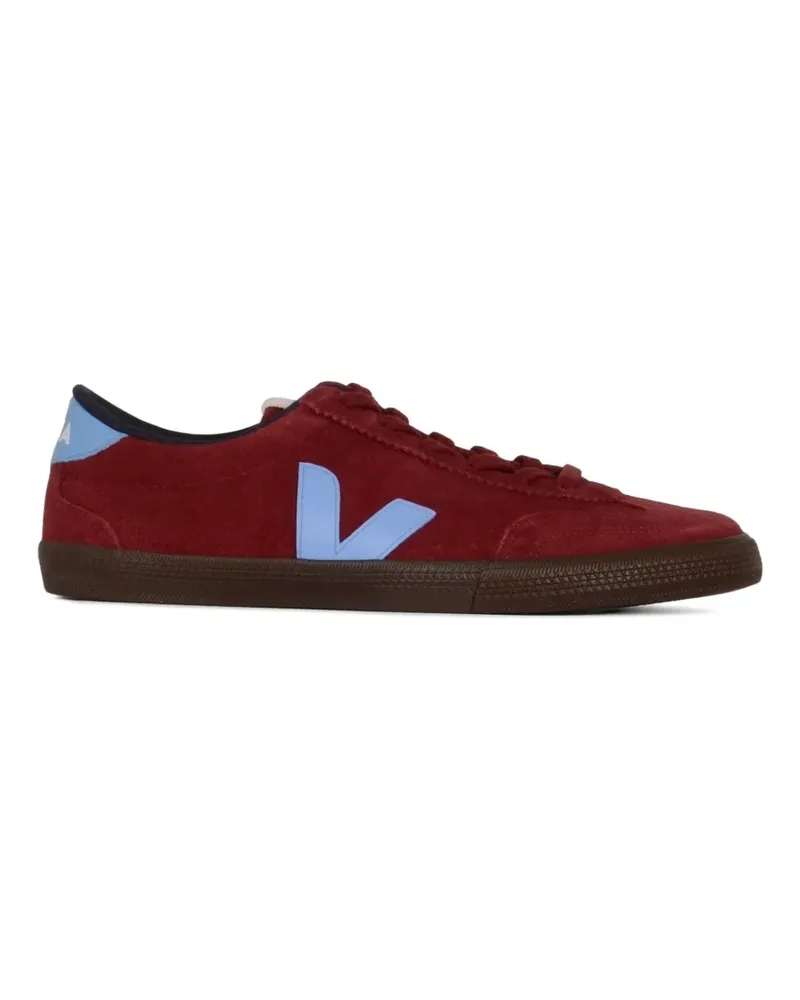 VEJA Volley Sneakers aus Wildleder - Rot Rot