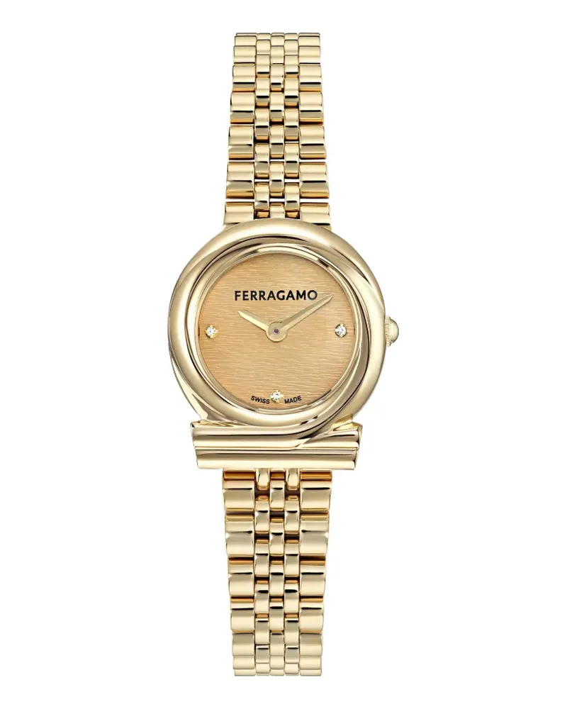 Ferragamo Gancini Twisted 23mm watch - Gold Gold