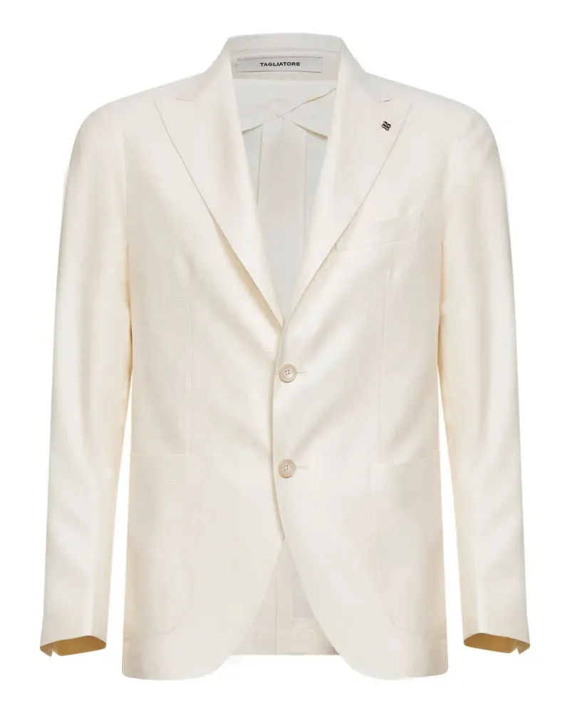 Tagliatore Zweiknopf-Sakko mit steigendem Revers - Nude Nude