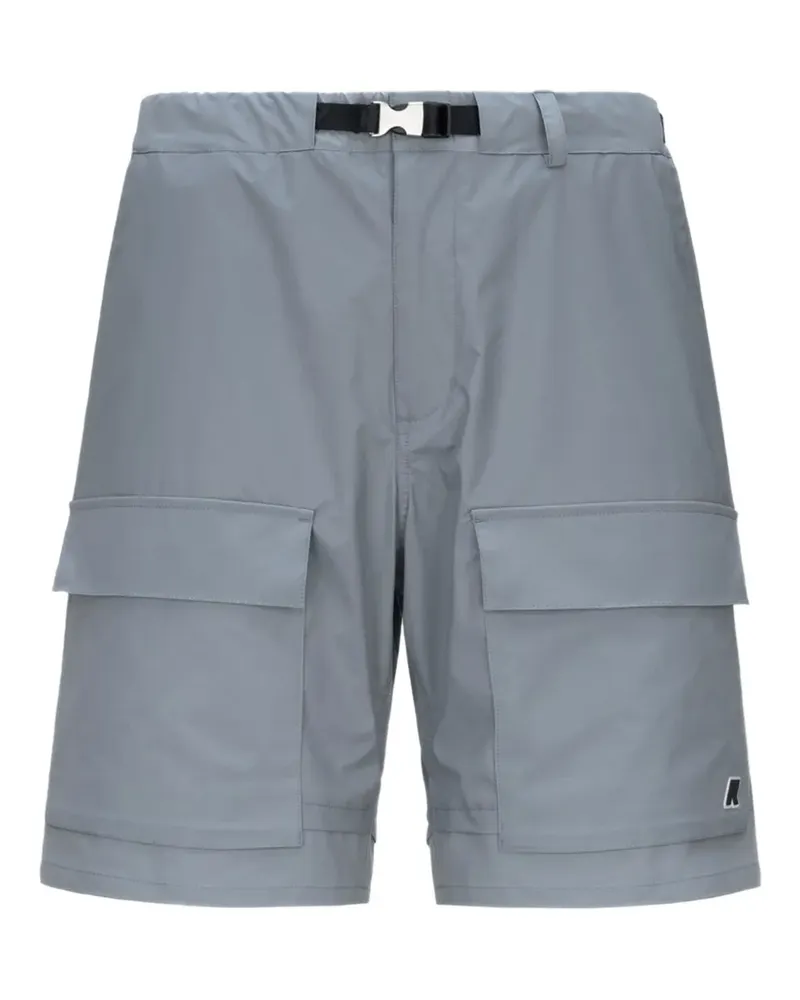 K-Way Shorts mit Logo-Patch - Grau Grau