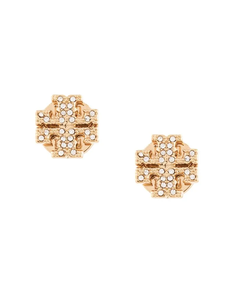 Tory Burch Kira Ohrstecker mit Pavé - Gold Gold