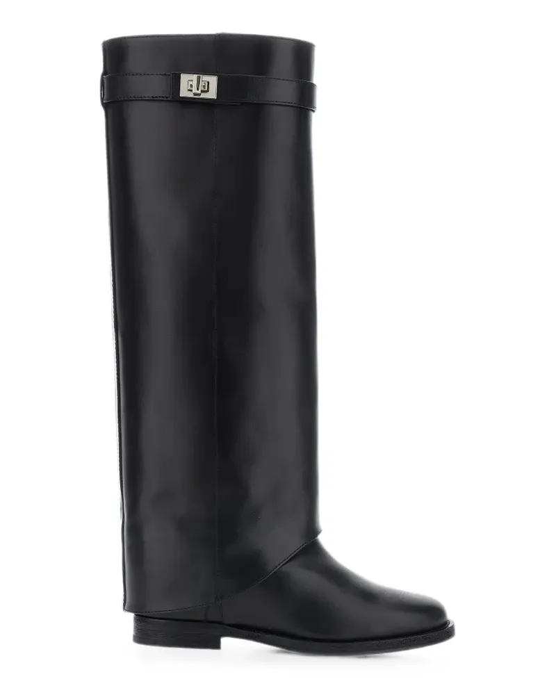 Via Roma 15 turnlock knee-high boots - Schwarz Schwarz