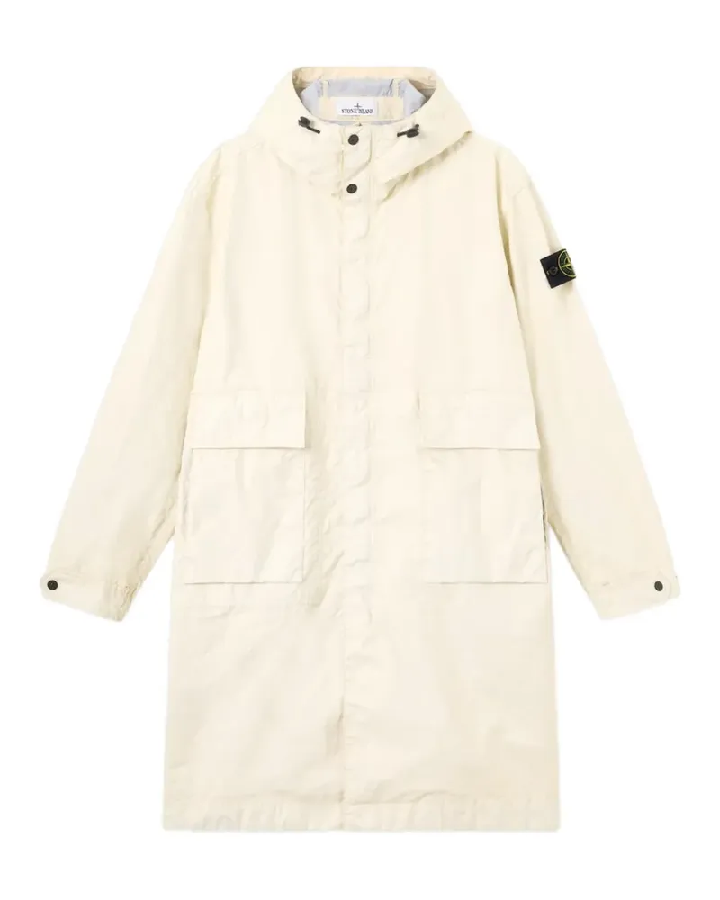 Stone Island Membrana 3L TC hooded parka - Nude Nude