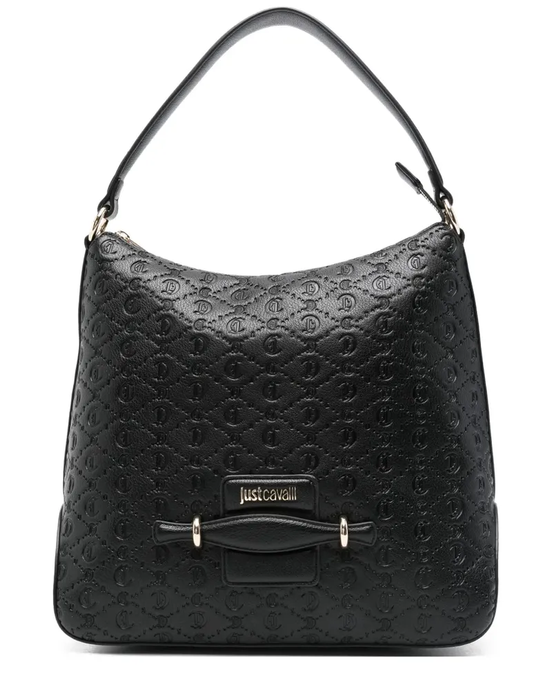 Just Cavalli Shopper mit Logo-Prägung - Schwarz Schwarz