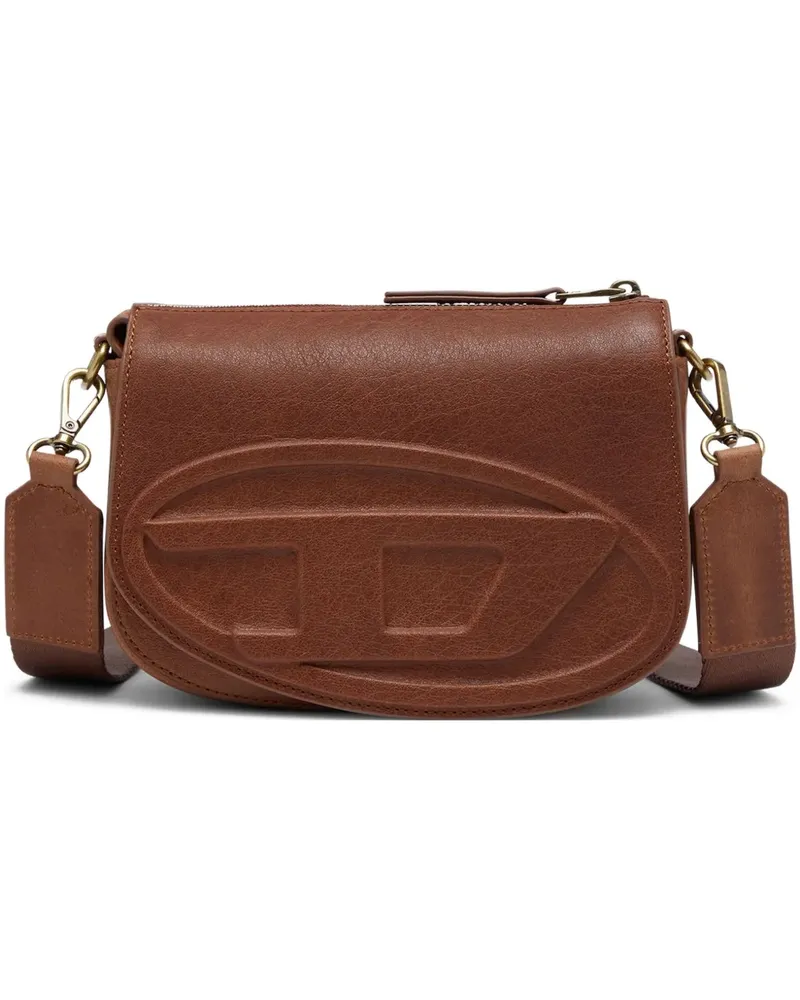 Diesel Kameratasche mit Logo-Prägung - Braun Braun