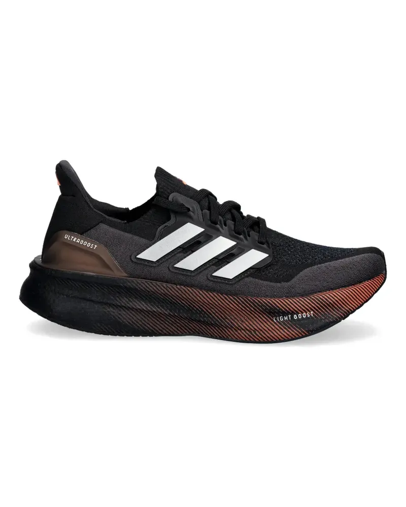 adidas Gestreifte Ultraboost Sneakers - Schwarz Schwarz