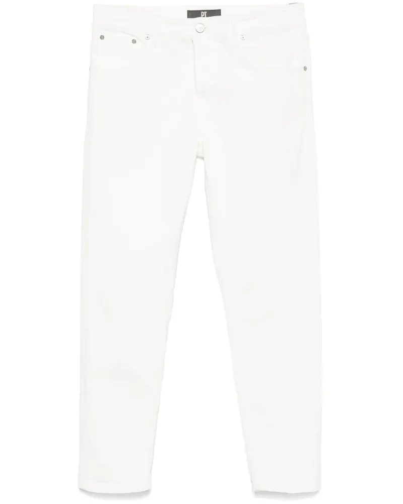 PT TORINO Klassische Tapered-Jeans - Weiß Weiß