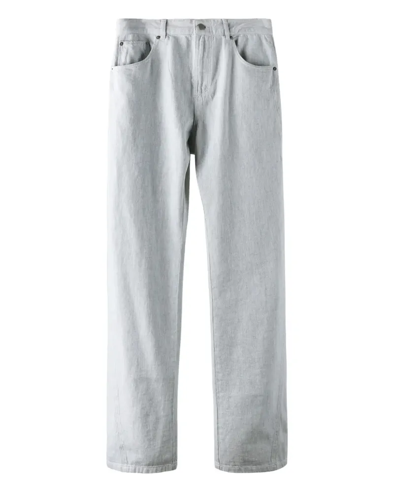 Post Archive Faction 8.0 Straight-Leg-Jeans - Grau Grau