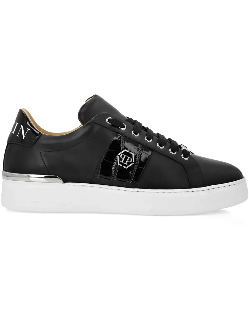 Philipp Plein Hexagon Sneakers - Schwarz Schwarz