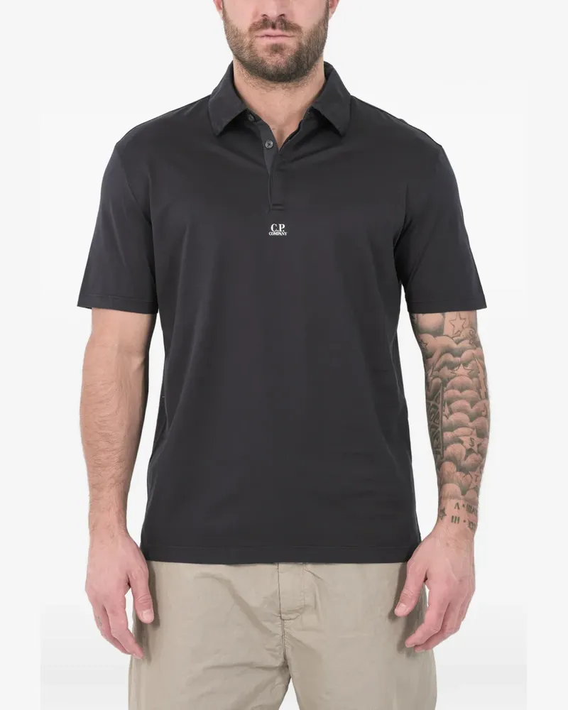 C.P. Company buttoned polo shirt - Grau Grau