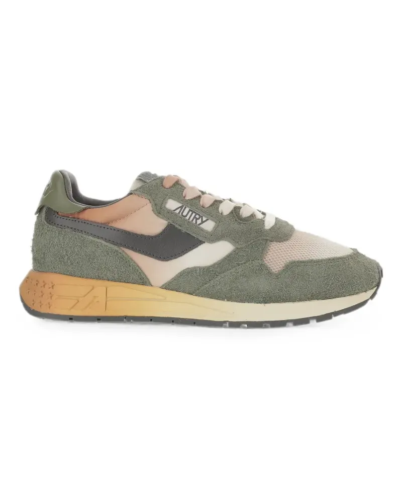 AUTRY Reelwind suede-panelled low-top sneakers - Grün Grün