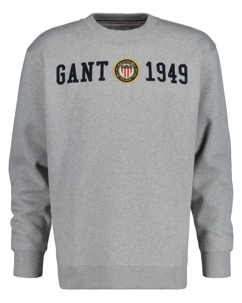 Gant Crest Shield Sweatshirt - Grau Grau