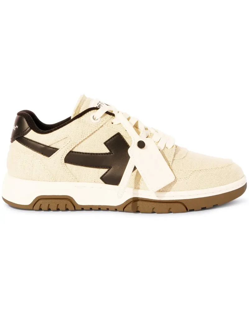 OFF-WHITE Schmale Out of Office Sneakers - Nude Nude
