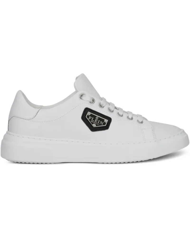 Philipp Plein Lo-Top Iconic Plein Sneakers - Weiß Weiß