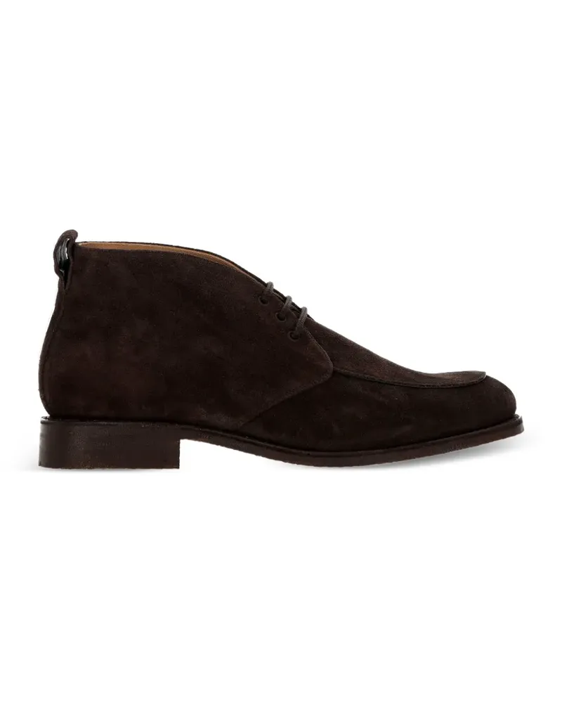 Church's Schnürstiefel aus Wildleder - Braun Braun