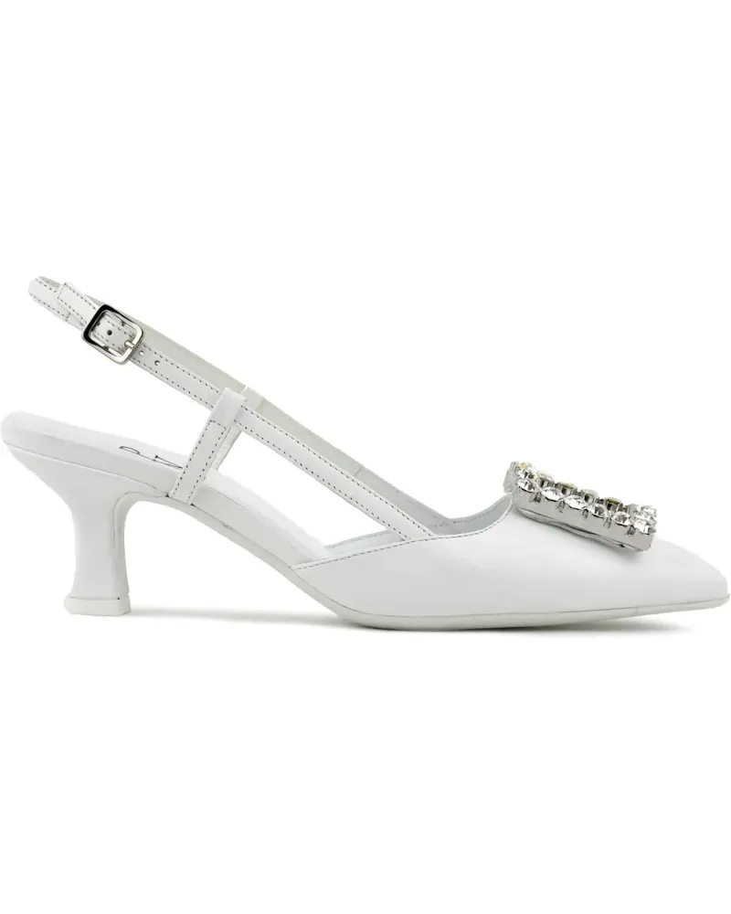 Paul Warmer Steffi Pumps - Weiß Weiß