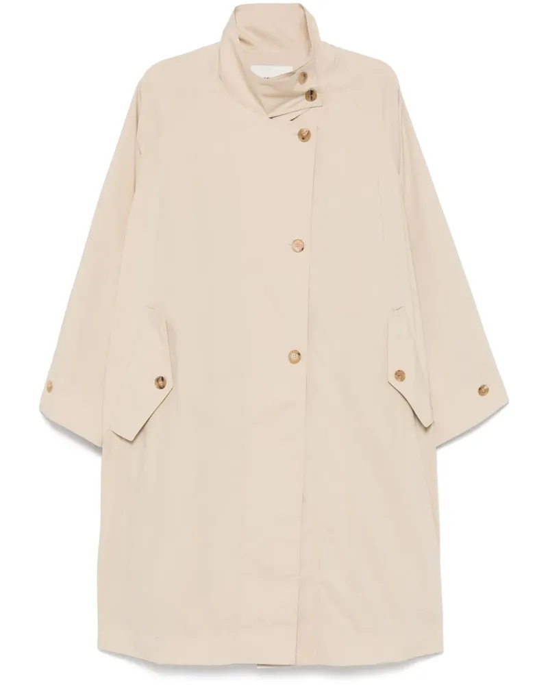 LOW CLASSIC Trenchcoat mit Raglanärmeln - Nude Nude