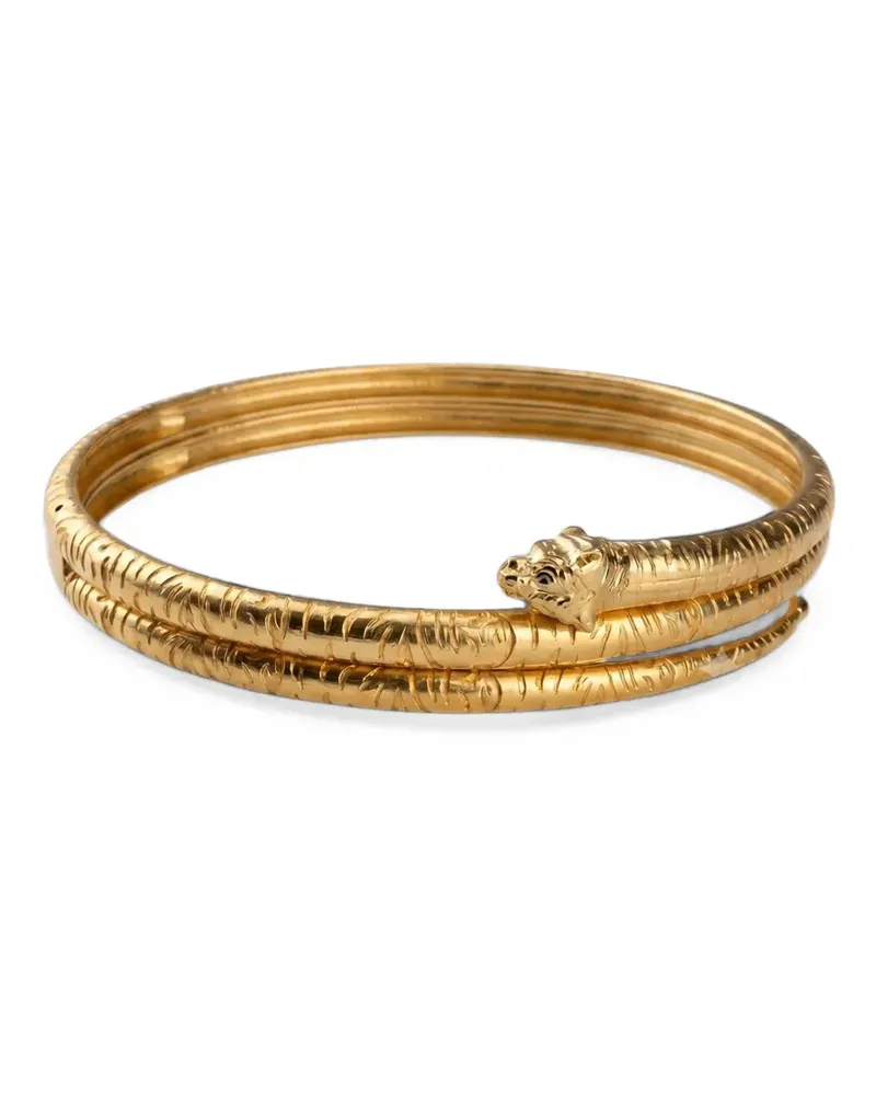 Raquel Diniz Gewickelter Tiger Choker - Gold Gold