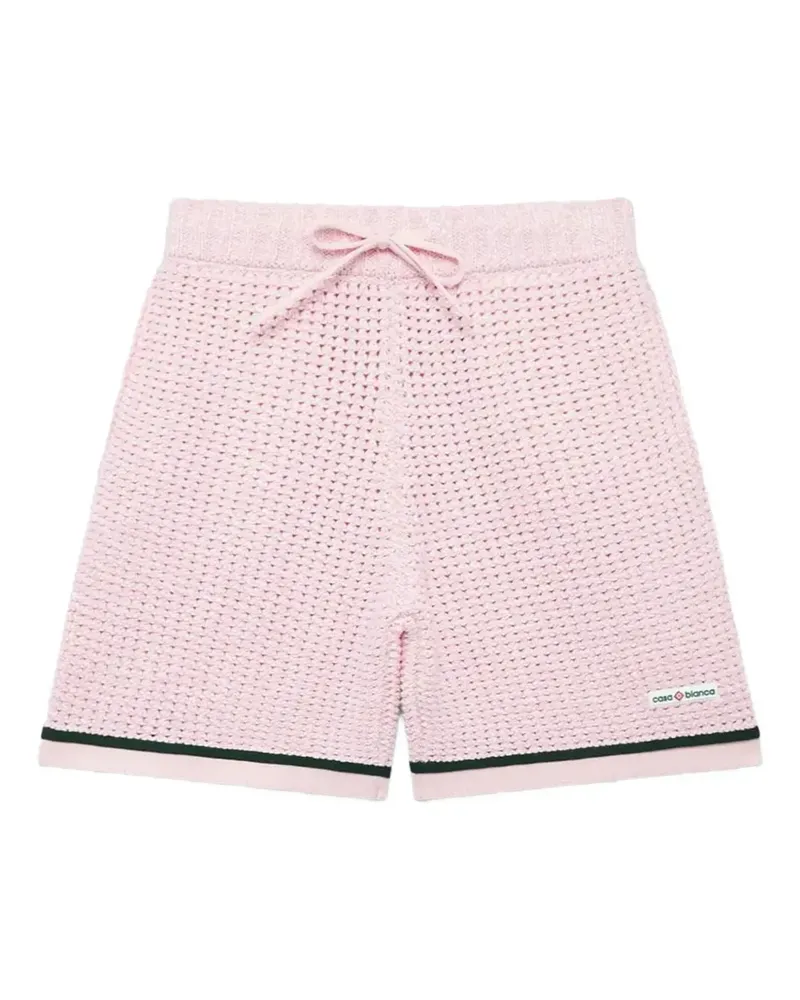 Casablanca Paris Poloshirt mit Kordelzug - Rosa Rosa