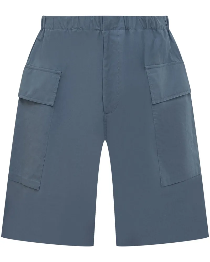 Jil Sander Klassische Cargo-Shorts - Blau Blau