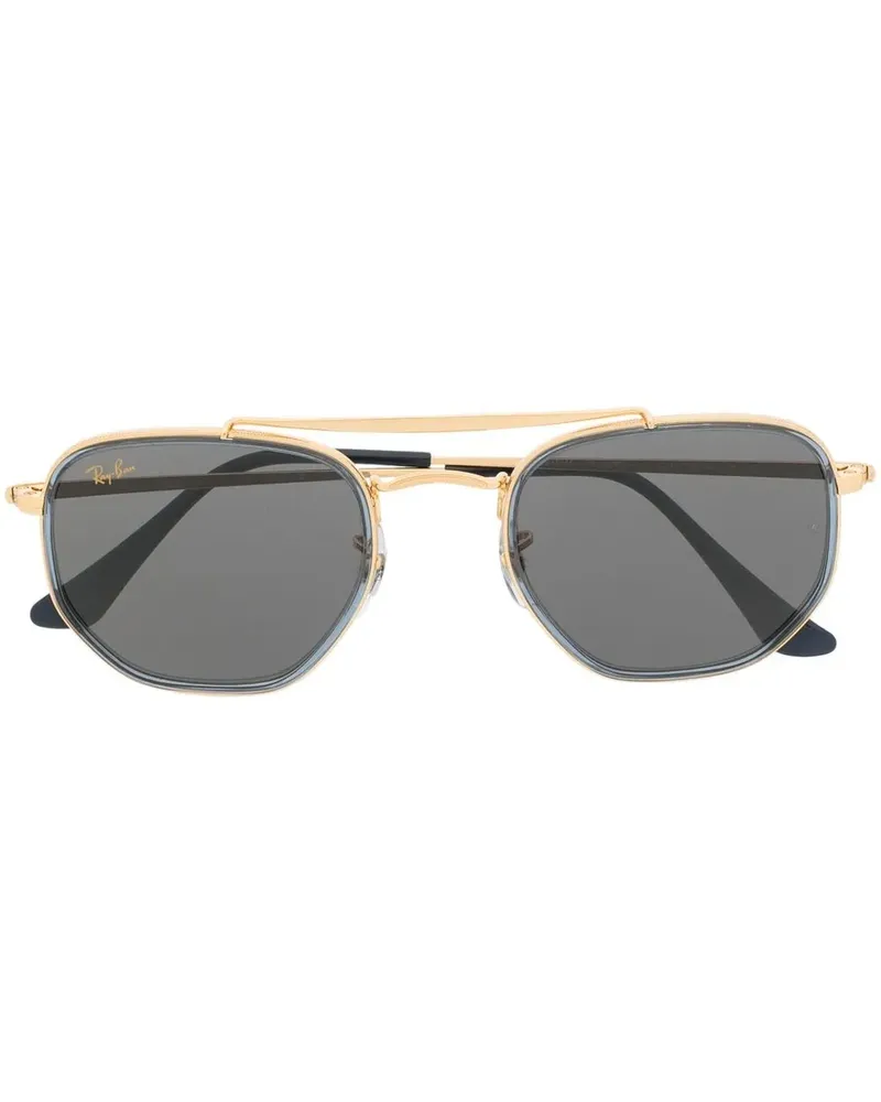 Ray Ban Getönte Pilotenbrille - Gold Gold