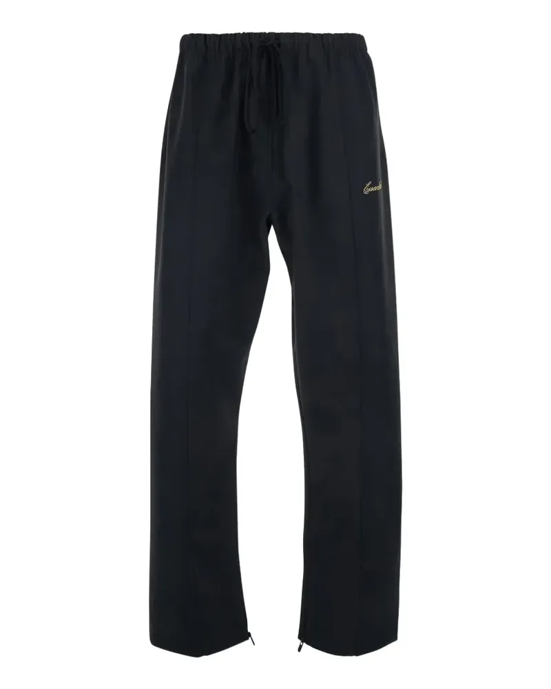 Fear of God drawstring logo track pants - Schwarz Schwarz