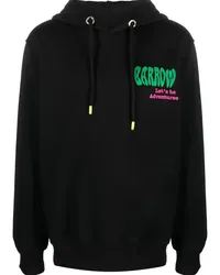 BARROW Hoodie mit Logo-Verzierung Schwarz