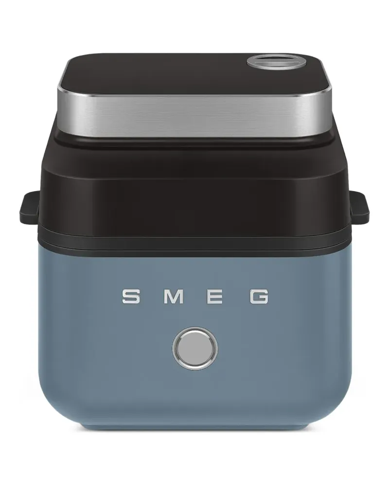 Smeg Fritteuse mit Logo-Schild - Blau Blau
