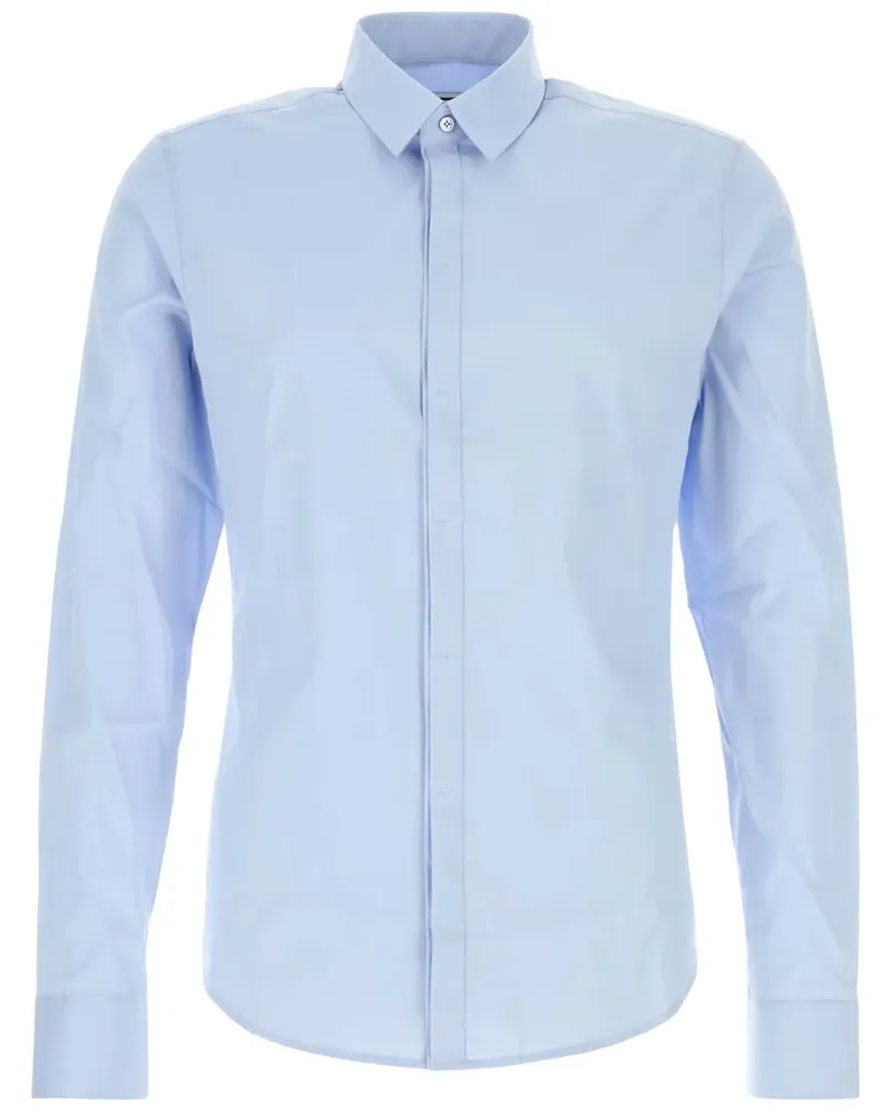Wooyoungmi Hemd aus Popeline - Blau Blau