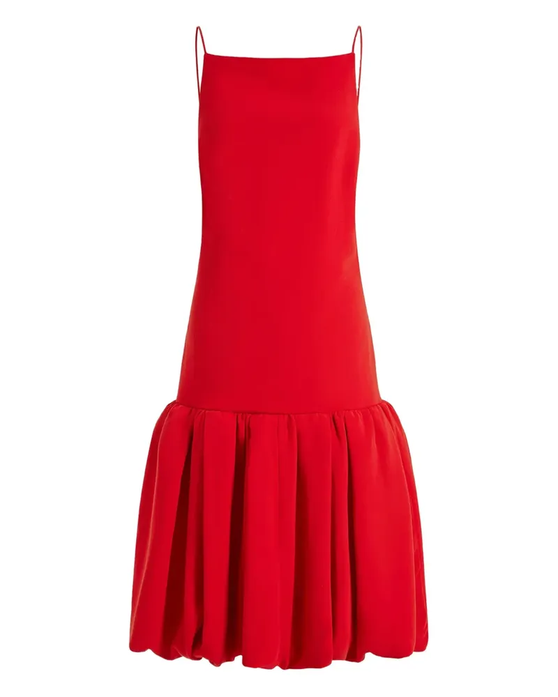 16ARLINGTON Viana Minikleid mit Ballonsaum - Rot Rot