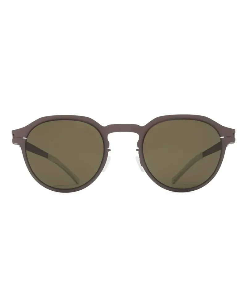 Mykita Sonnenbrille mit rundem Gestell - Grau Grau