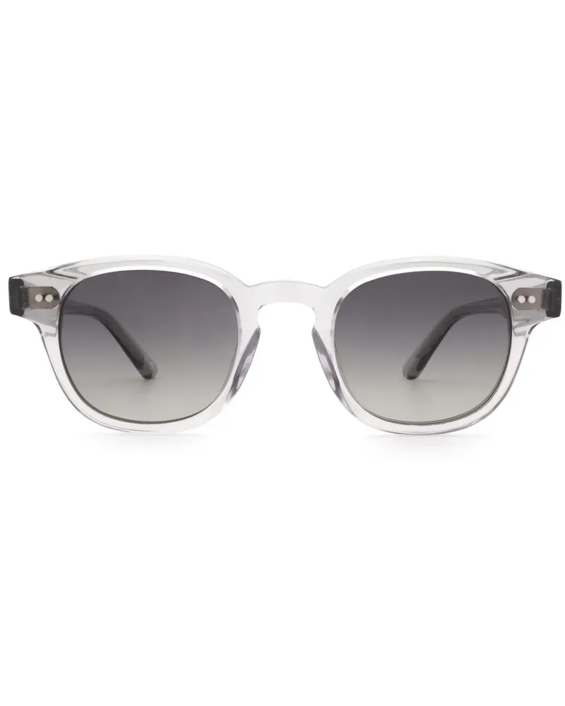 CHIMI 01 Sonnenbrille mit ovalem Gestell - Grau Grau