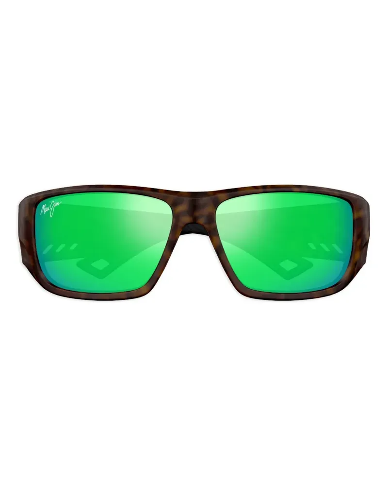 Maui Jim Sonnenbrille in Schildpattoptik - Braun Braun