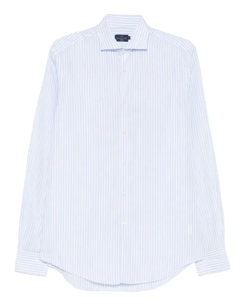 Paul & Shark striped buttoned shirt - Blau Blau
