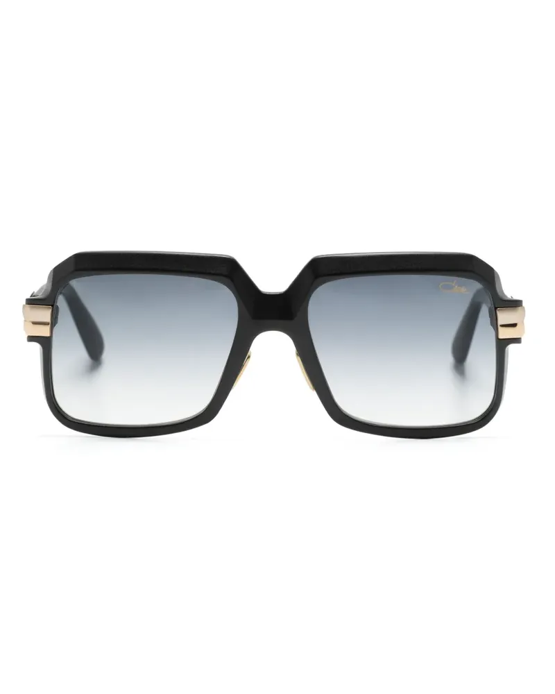 CAZAL 607/3 Sonnenbrille mit eckigem Gestell - Grau Grau