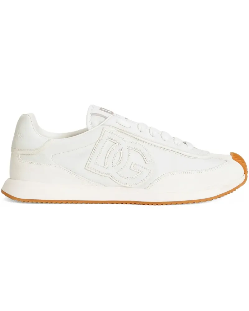 Dolce & Gabbana Sneakers mit Logo-Patch - Weiß Weiß